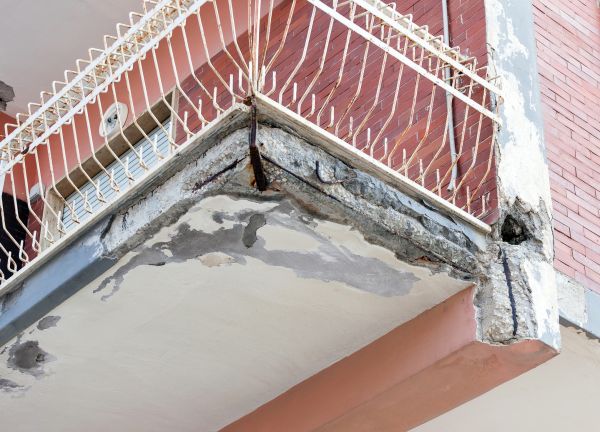 Concrete Balcony Repair in Schaumburg