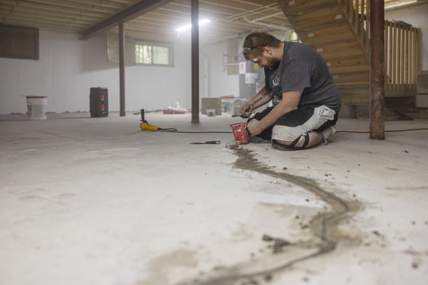 Concrete Floor Repair in Schaumburg