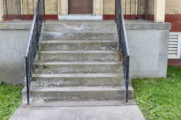 Staircase Concrete Repair in Schaumburg