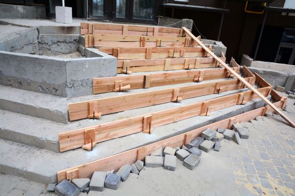 Cement Step Repair in Schaumburg