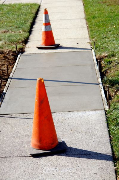 Sidewalk Slab Repair in Schaumburg