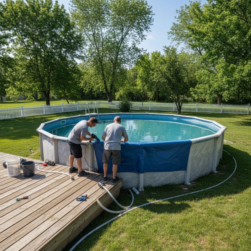 Pool Patio Repair